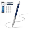 STAGEEK 0.7mm Mechanical Pencil, Metal Art & Drafting Pencil with Eraser and 60 HB Lead Refills, Professional Drawing Pencil for Artists, Office, Writing, Sketching, Drafting(Blue)