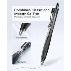 STAGEEK GX3 Gel Pens Set of 6 PCS (Black/Blue/Red) – StaGeek
